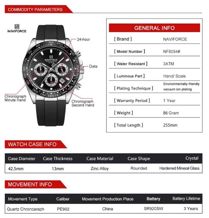 NAVIFORCE-8054