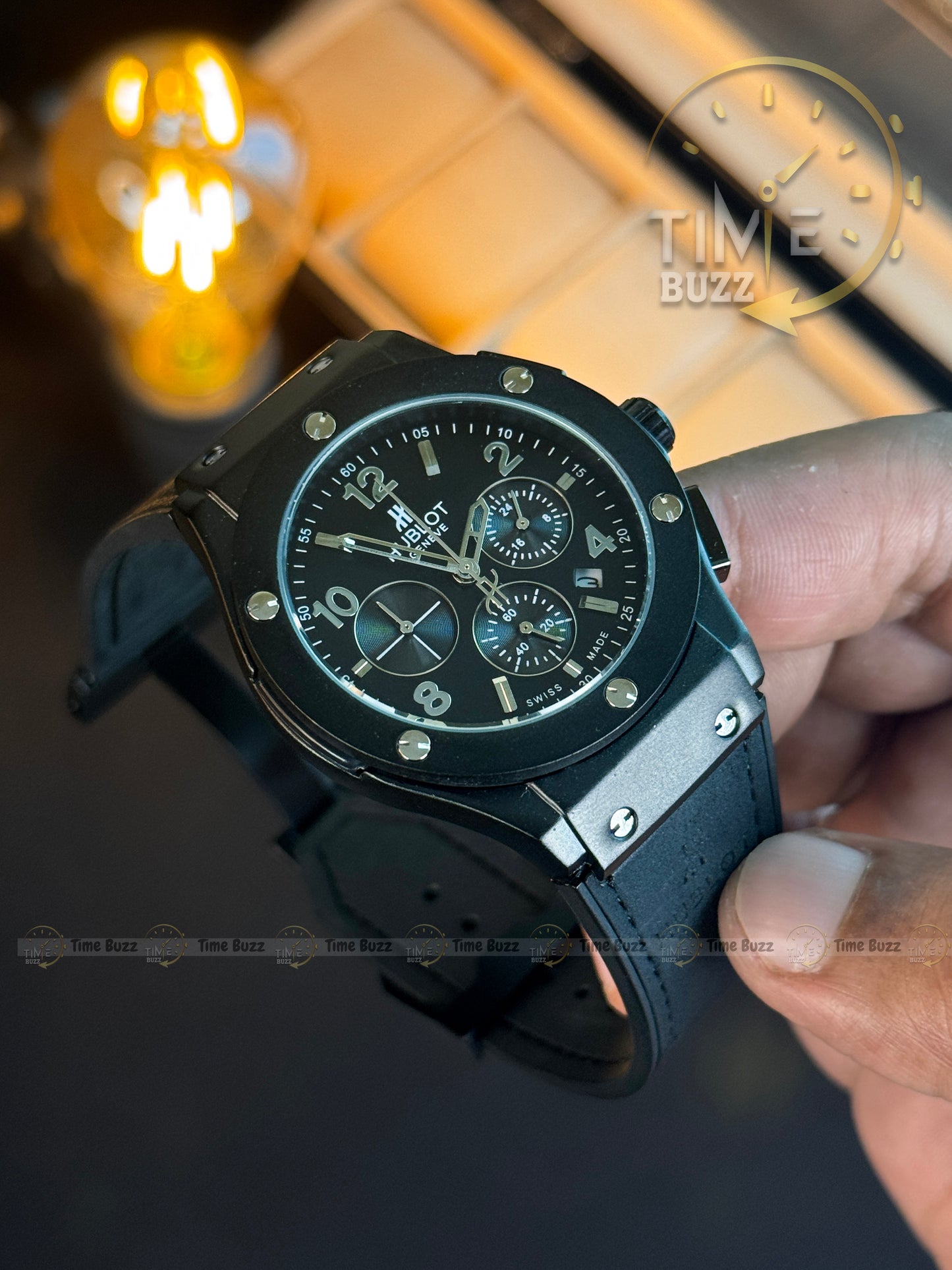 Hublot Big Bang Chronograph Men’s Watch – Full Black Edition