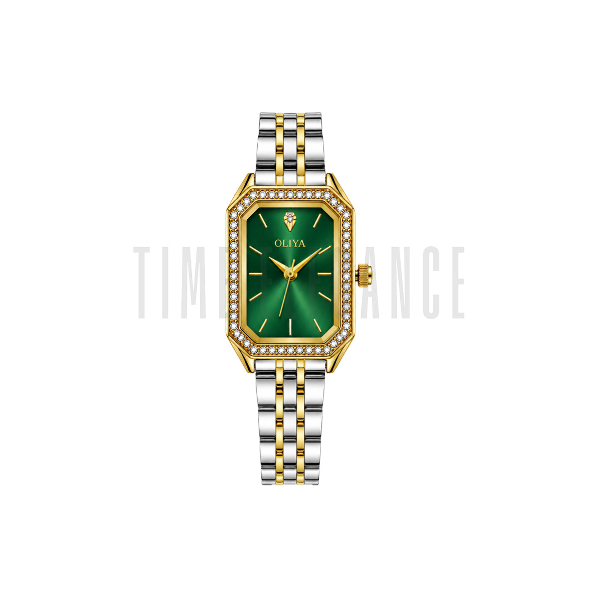 OLIYA 666810 Women's Luxury Quartz Watch Green Dial