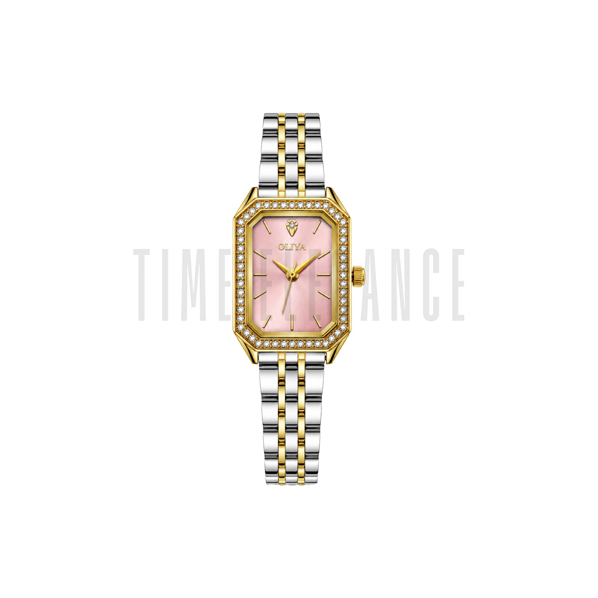 OLIYA 666810 Women's Luxury Quartz Watch Pink Dial