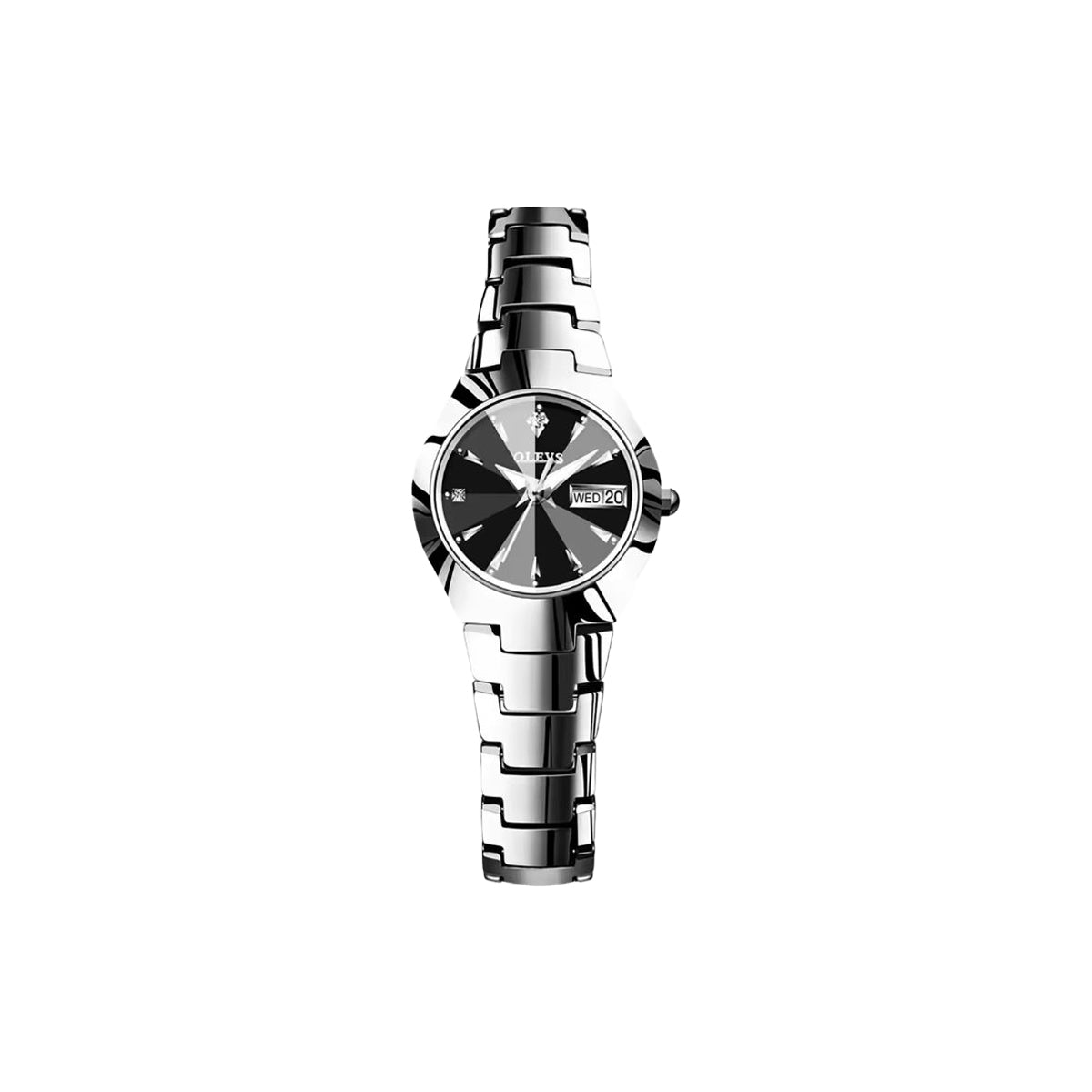 OLEVS 8697 Waterproof Stainless Steel Watch for Women