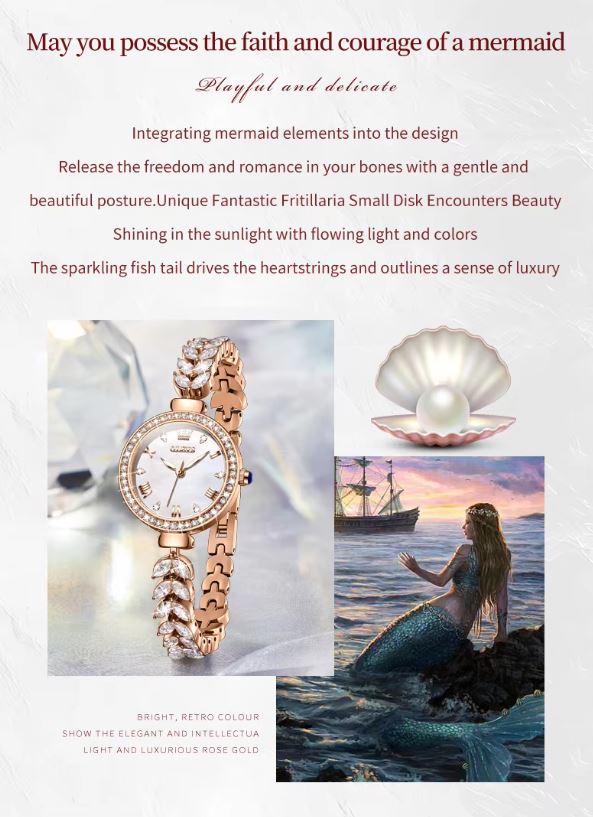 OLEVS 9971 Ladies Diamond Design Luxury Quartz Watch – Bling Crystal Jewelry Wristwatch