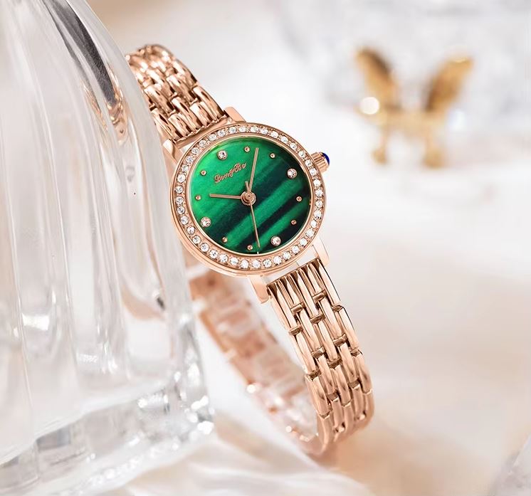 LONGBO 83159 Luxury Crystal Diamond Women's Quartz Watch | Stainless Steel Waterproof Fashion Wristwatch