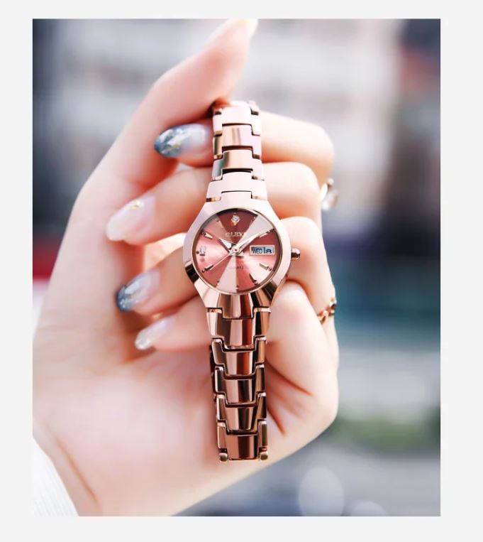 OLEVS 8697 Stylish Women’s Wristwatch Perfect for Office and Casual Wear