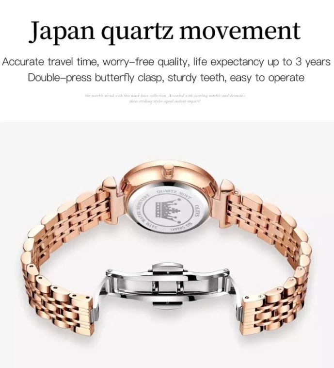 OLEVS 5866 Watch with Casual Outfit