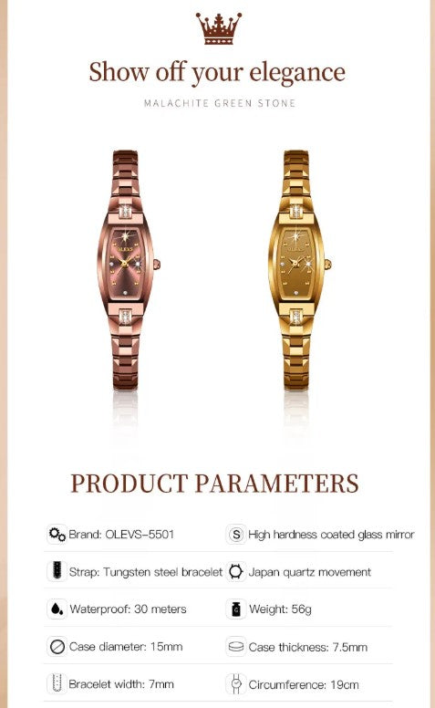 OLEVS 5501 waterproof wristwatch 30m everyday style