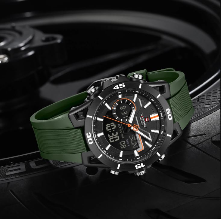 NAVIFORCE 7135 Sports Fashion Electronic Watch for Men