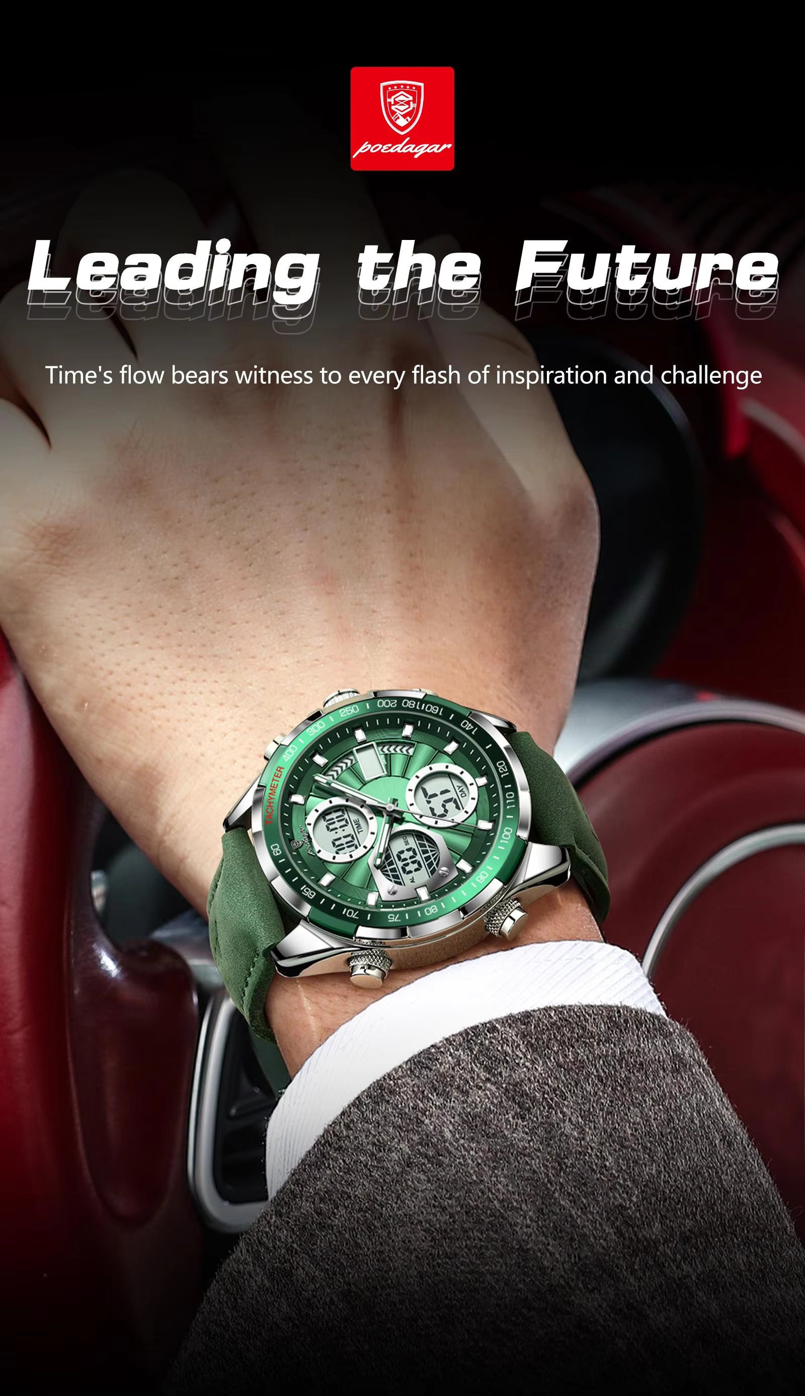 Poedagar 108 Premium Men’s Watch for Office & Parties