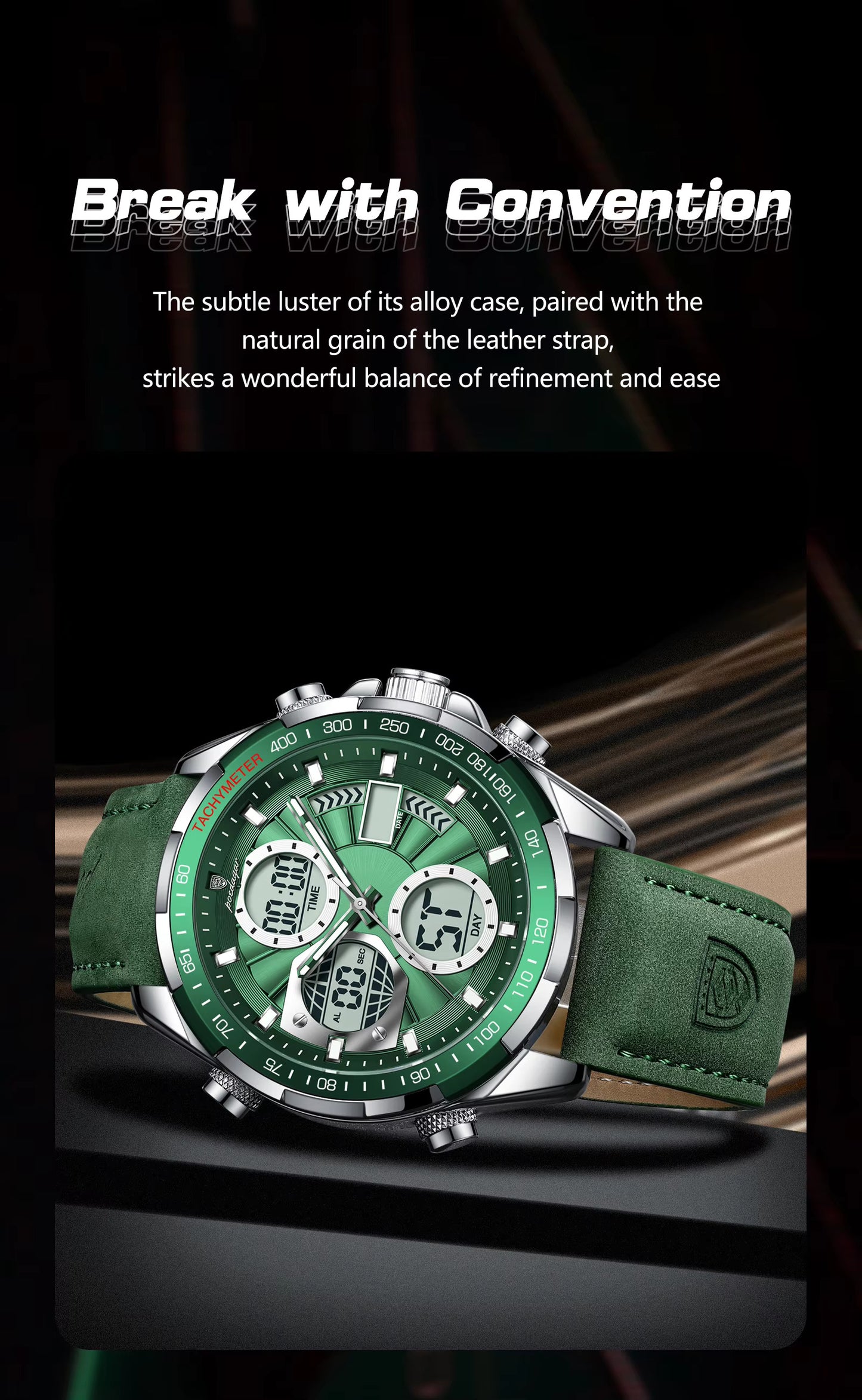 Original Poedagar 108 Luxury Gift Watch BD