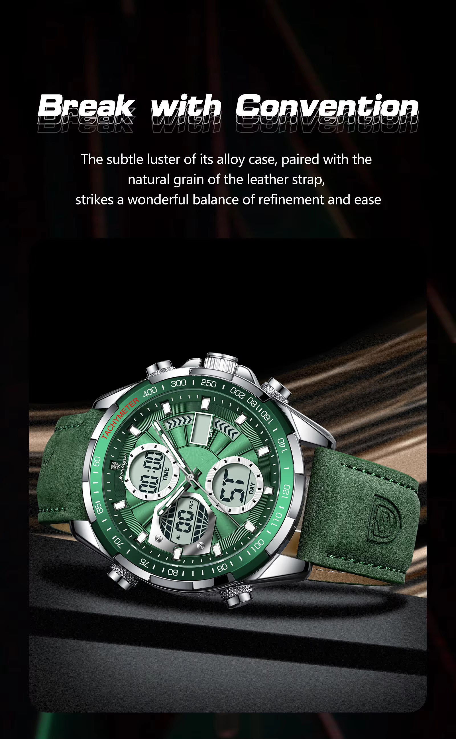 Original Poedagar 108 Luxury Gift Watch BD