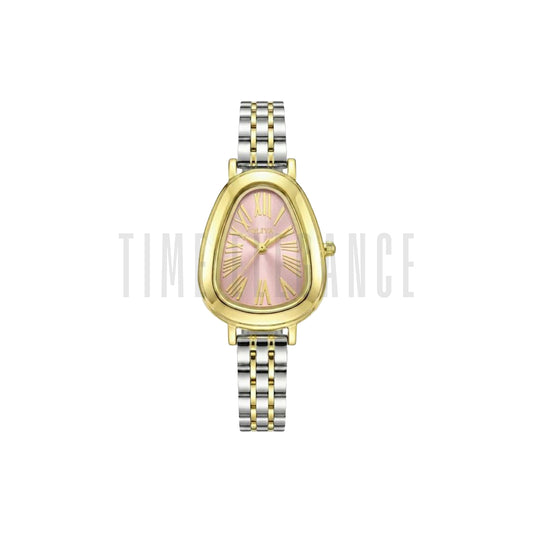 OLIYA 2016 Vintage Snake-Head Quartz Watch Pink Dial– Light Luxury Elegant Women’s Wristwatch
