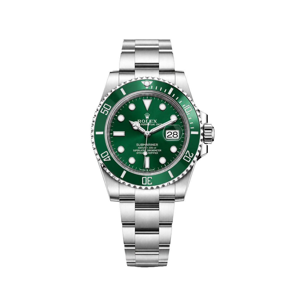 Rolex Green Dial Automatic Diver Watch – Stainless Steel Bracelet