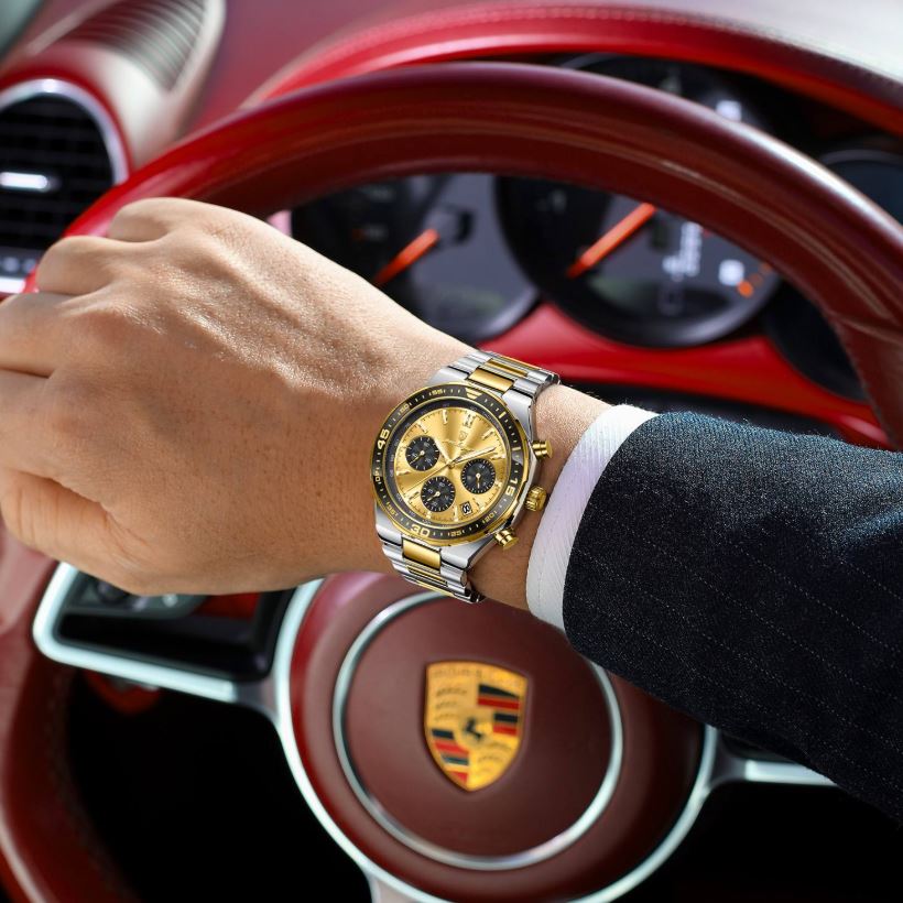 POEDAGAR 697 Men’s Luxury Quartz Chronograph Watch Gold– Stainless Steel Waterproof Luminous Wristwatch