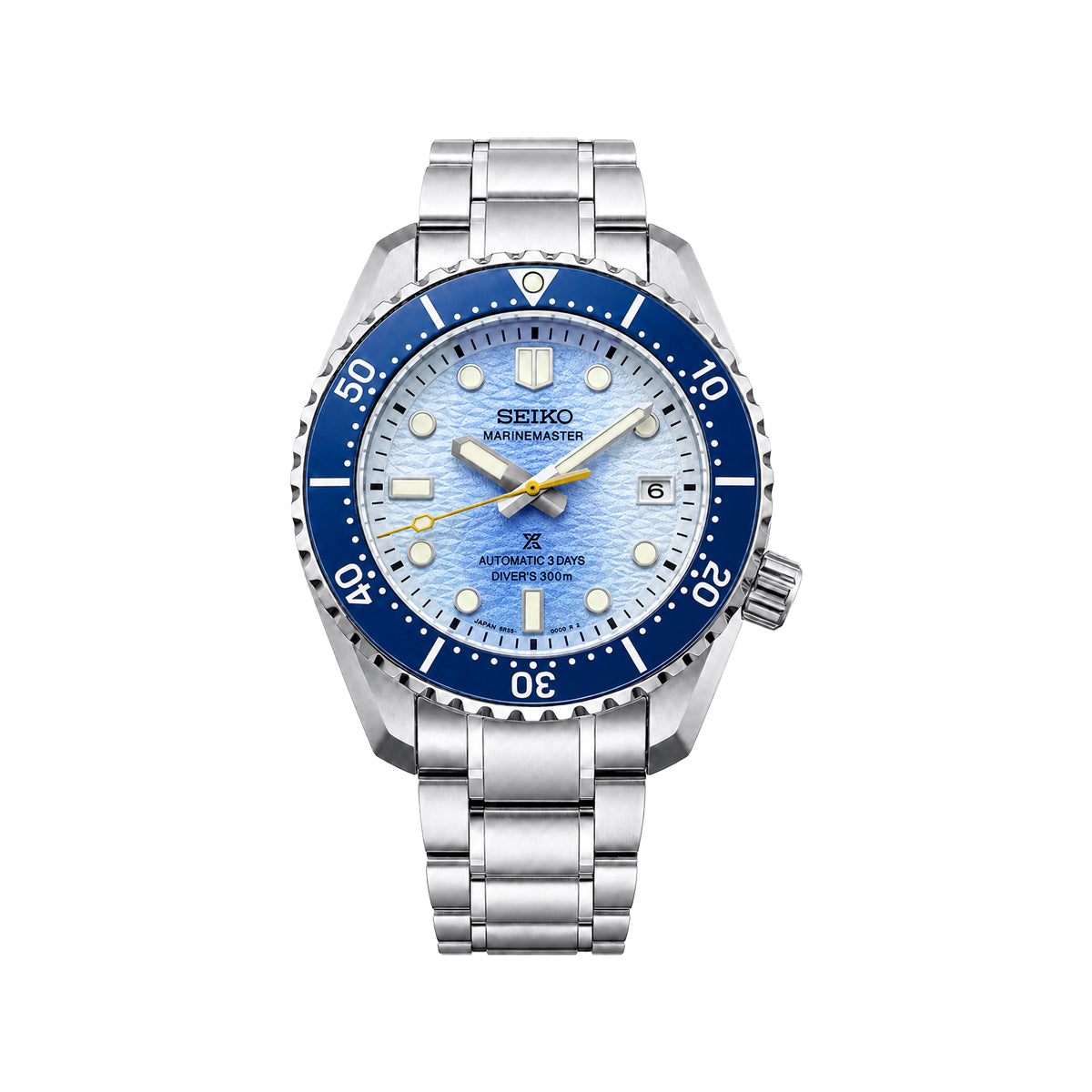 Seiko Prospex Marinemaster Automatic – Ice Blue Dial Stainless Steel Watch