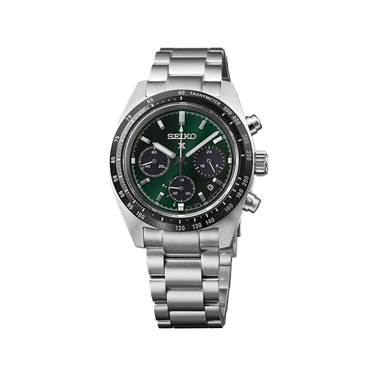 Seiko 6310 Prospex Speedtimer Chronograph Men’s Watch – Panda Green Dial