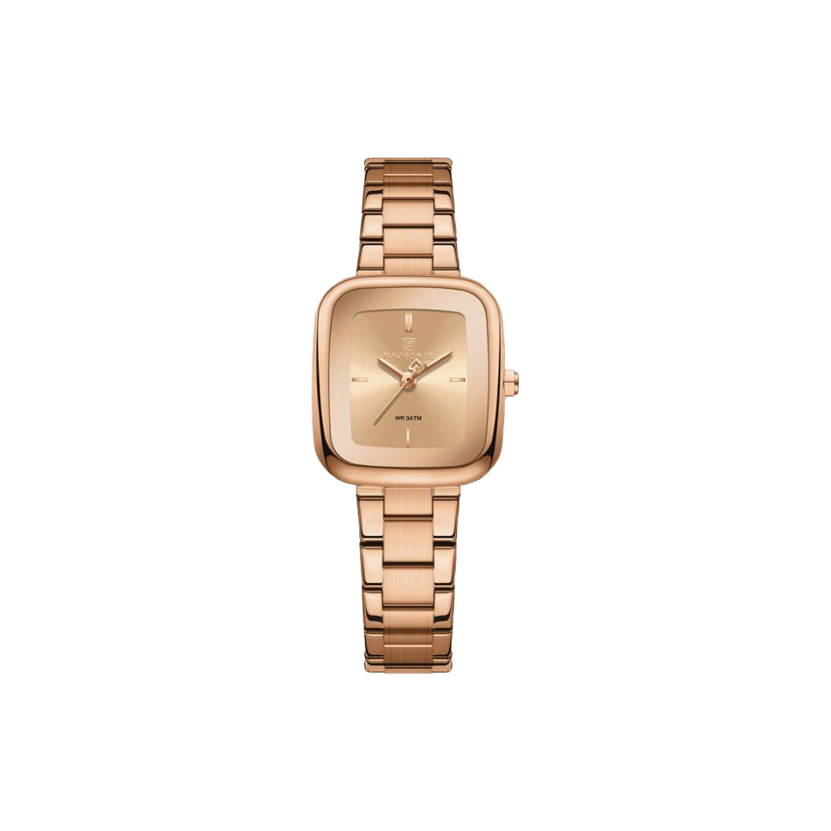 NAVIFORCE NF5075 Women’s Vintage Quartz Watch Rosegold – Stainless Steel Bracelet