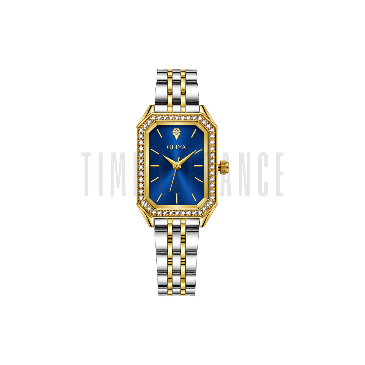 OLIYA 666810 Women's Luxury Quartz Watch Blue Dial