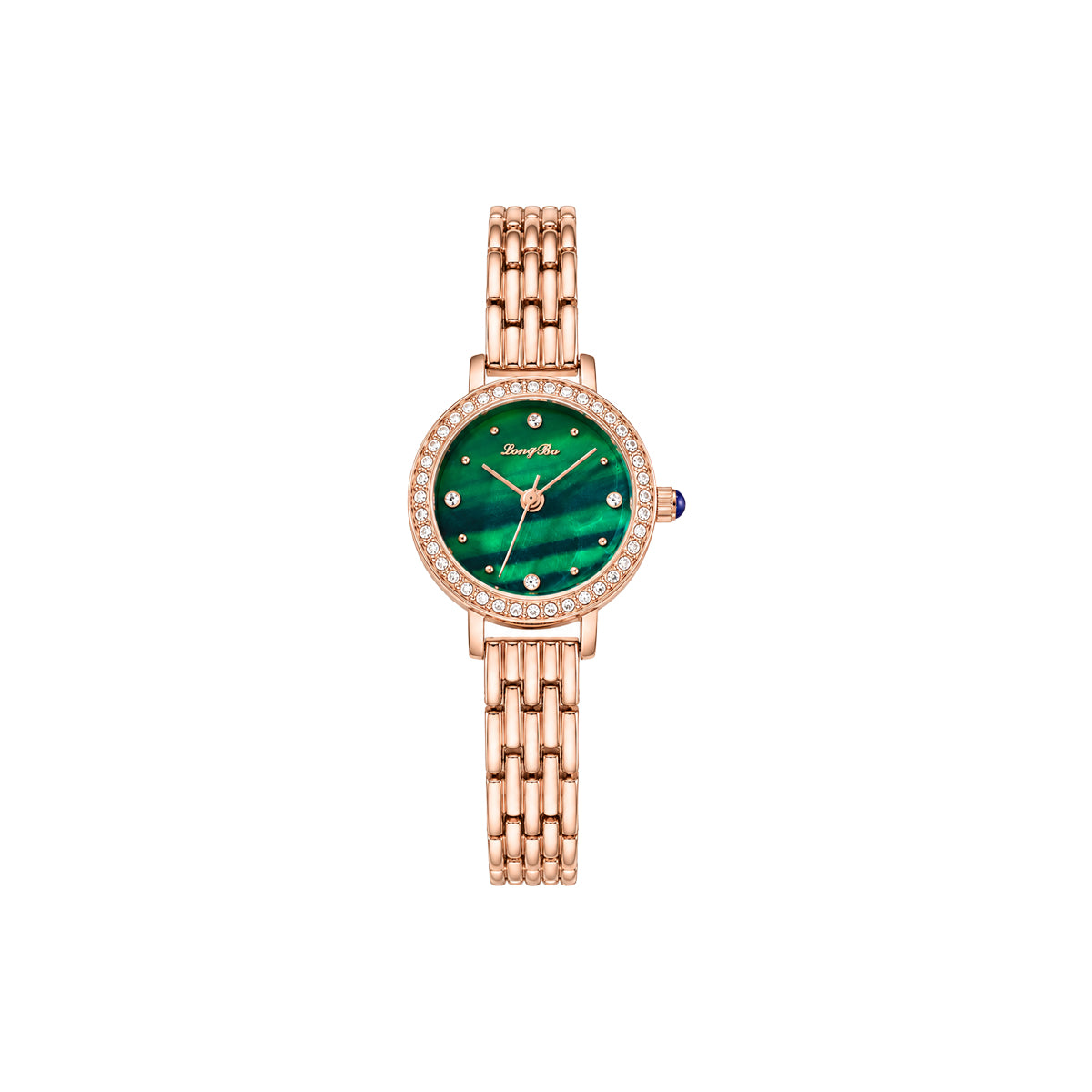 LONGBO 83159 Luxury Crystal Diamond Women's Quartz Watch | Stainless Steel Waterproof Fashion Wristwatch