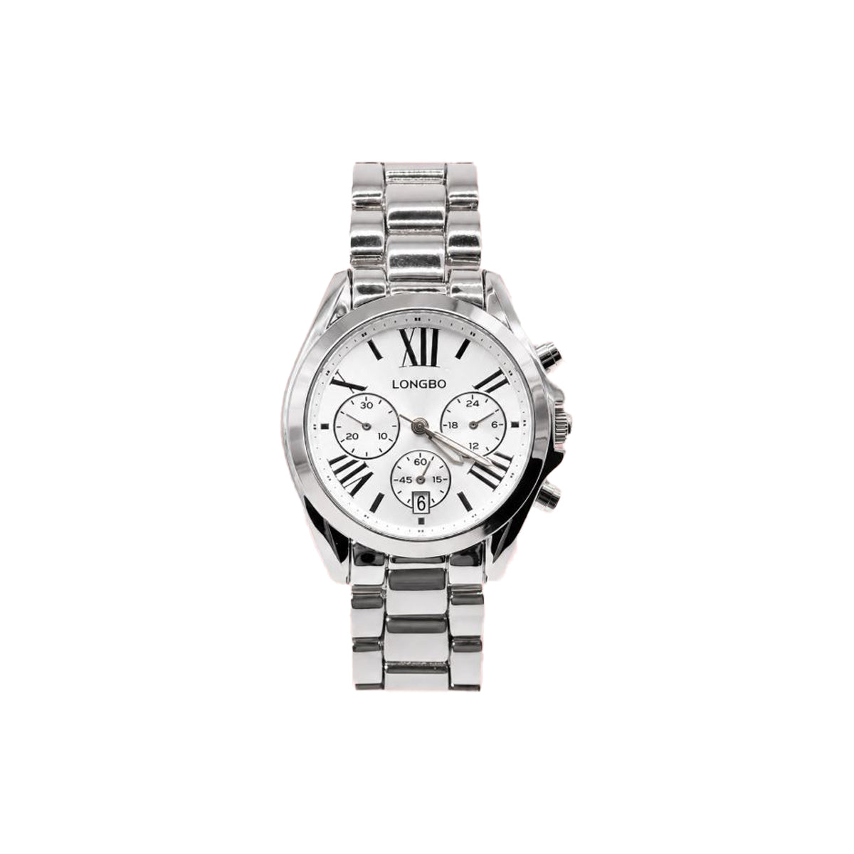 LONGBO 80656 Luxury Diamond Women's Quartz Watch | Modern Stainless Steel Waterproof Wristwatch