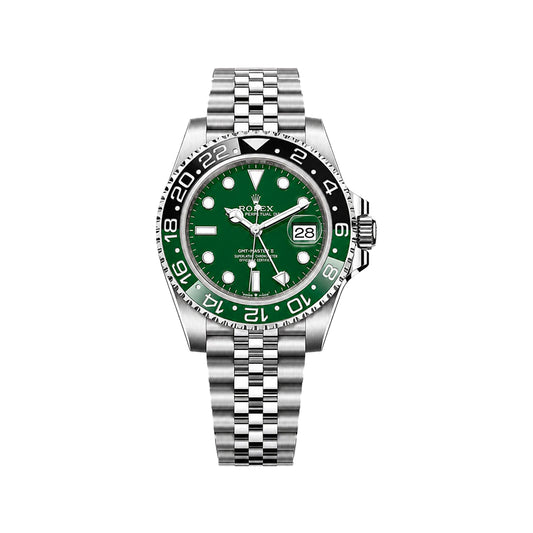 Rolex GMT-Master II Sprite Men’s Watch – Black Dial & Green Black Bezel