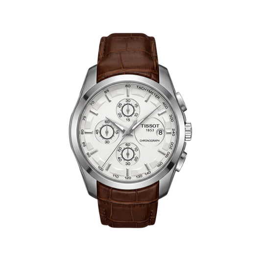 Tissot 1853 Chronograph Brown Leather Men's Watch