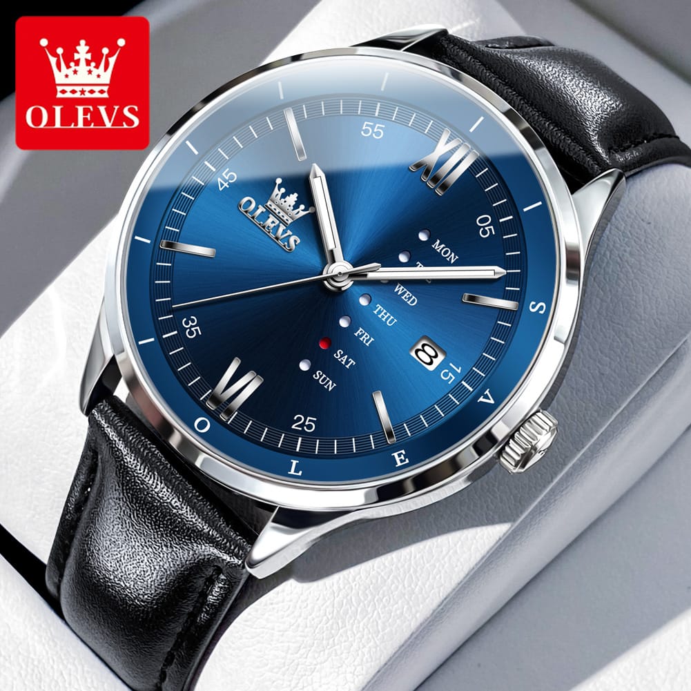 OLEVS-2931 Classic Waterproof Sport Watch for Men