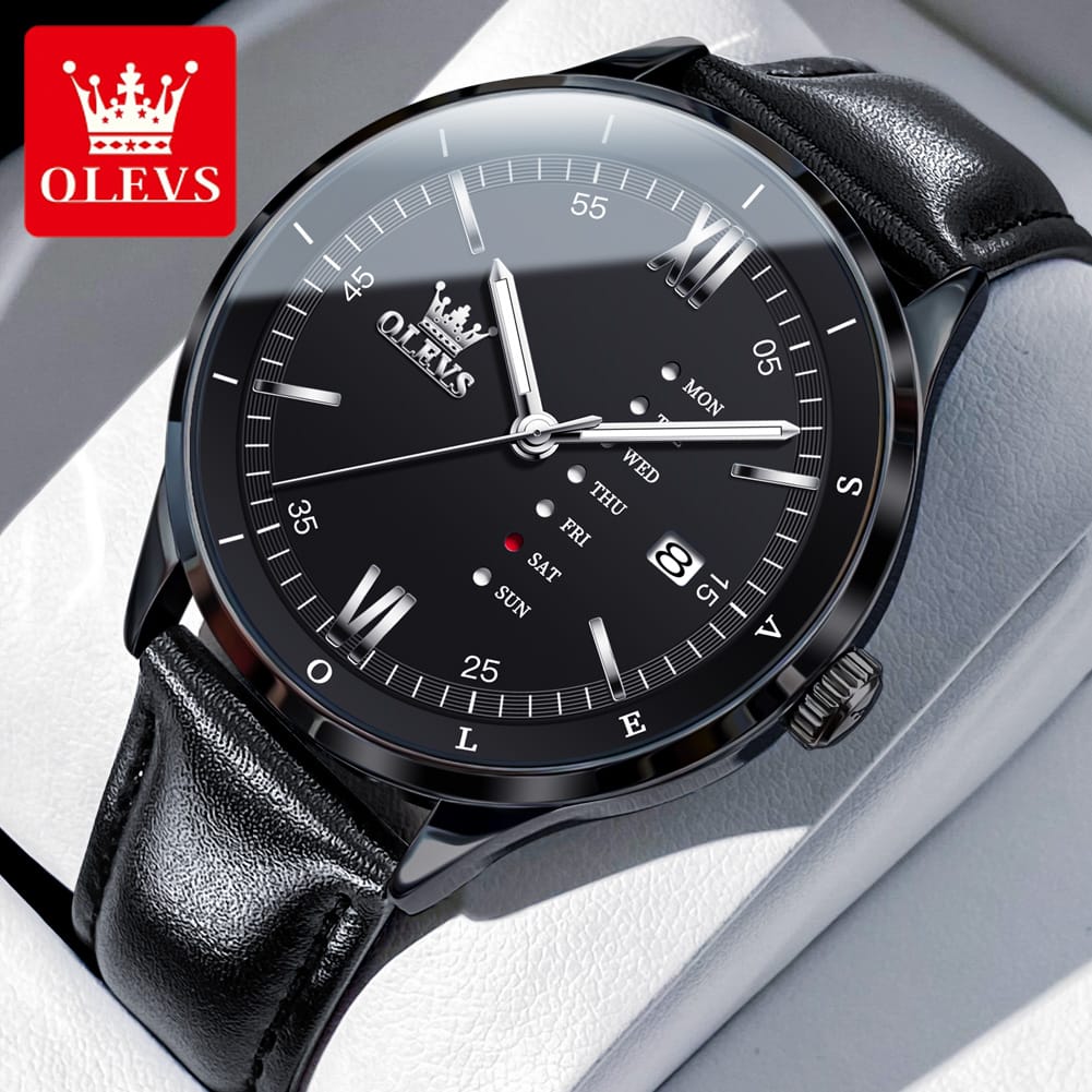 OLEVS-2931 Classic Waterproof Sport Watch for Men