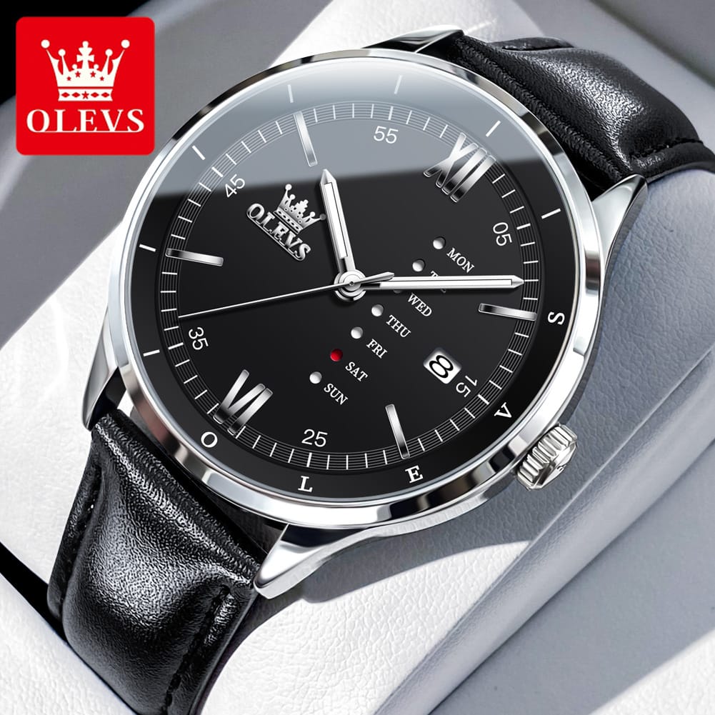 OLEVS-2931 Classic Waterproof Sport Watch for Men