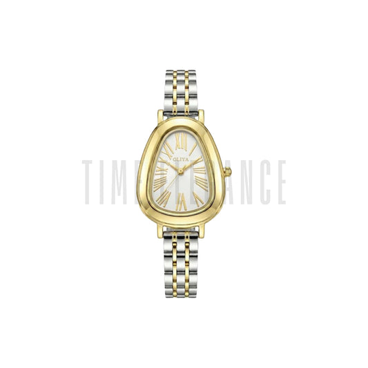 OLIYA 2016 Vintage Snake-Head Quartz Watch White Dial– Light Luxury Elegant Women’s Wristwatch