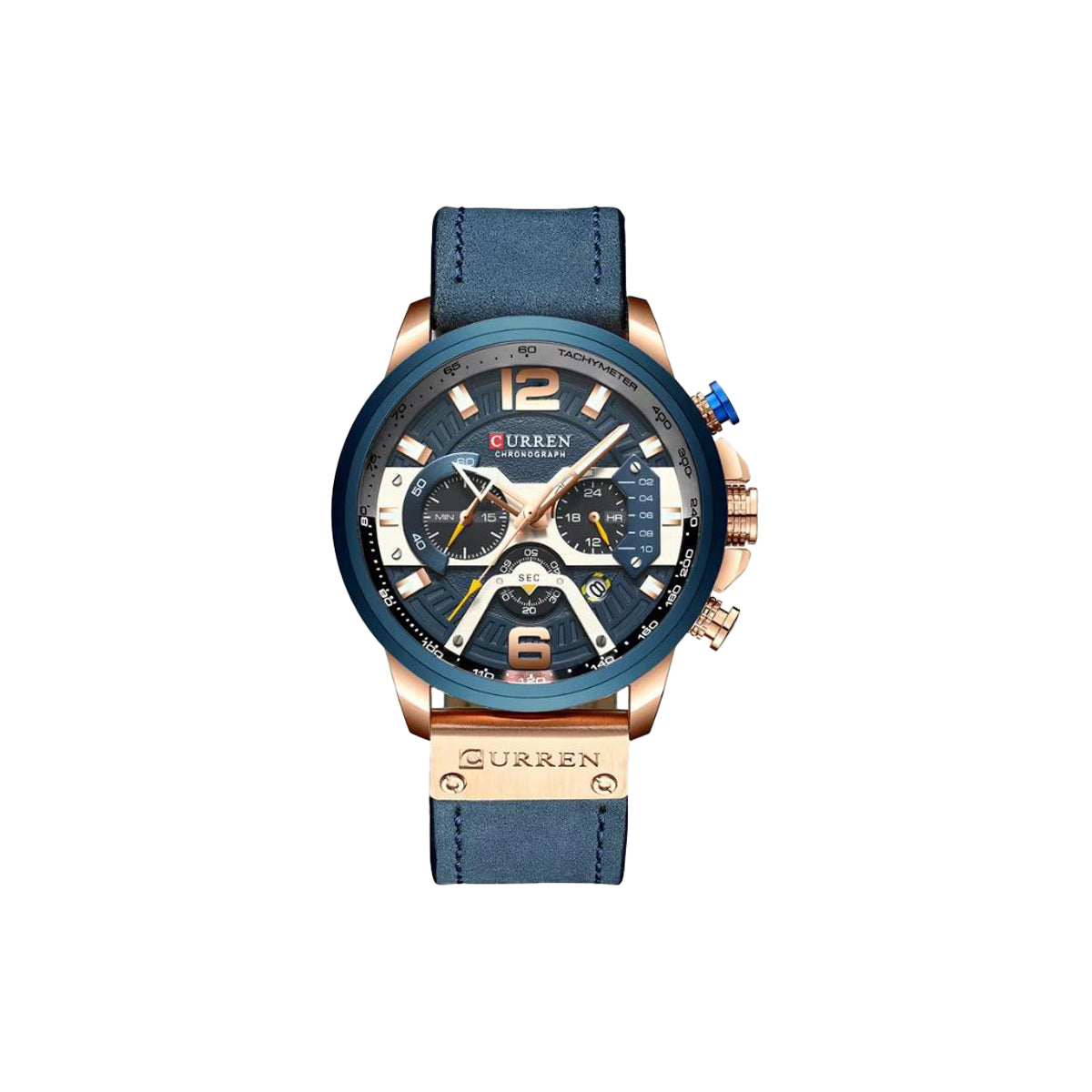 CURREN 8329 men's quartz wristwatch stainless steel band