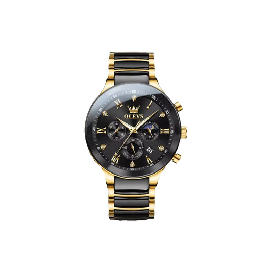 OLEVS 7004 Luxury Ceramic Chronograph Men’s Quartz Watch