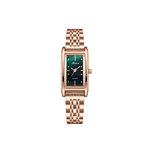 MEIBIN 1500 Women’s Luxury Quartz Watch – Stainless Steel Fashion Jewelry Wristwatch