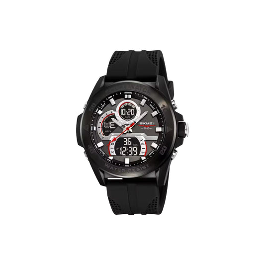 SKMEI 2486 Sport Digital Watch Black – 50M Waterproof Fashion Wristwatch
