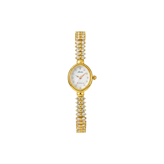 MEIBIN M1870L Women’s Luxury Crystal Bracelet Gold Watch – Elegant Fashion Quartz Wristwatch (Copy)