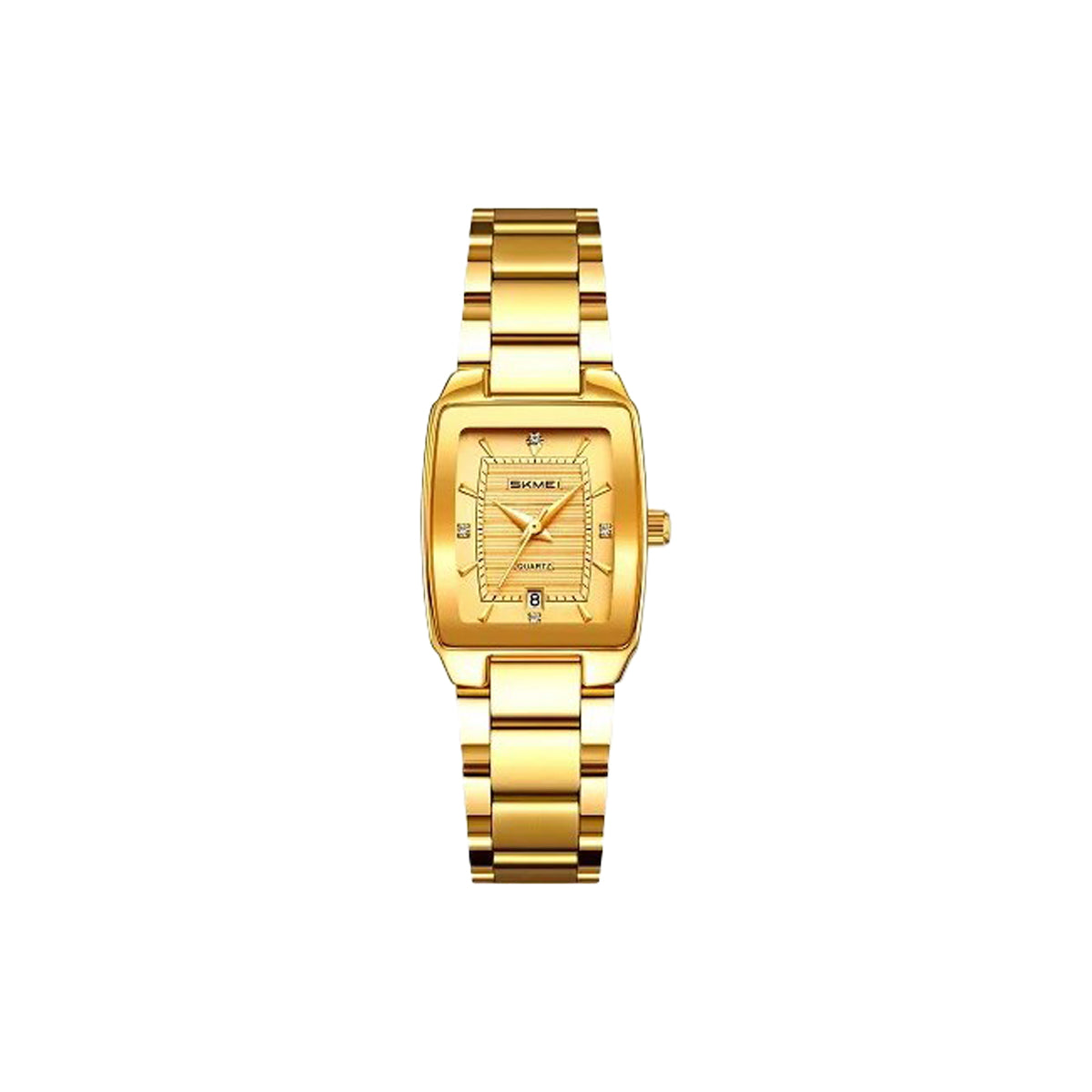 SKMEI 2578 Women’s Quartz Watch Golden– Elegant Fashion Waterproof Wristwatch
