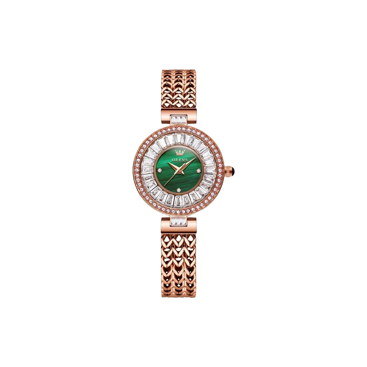 OLEVS-9959 30m waterproof starry dial strap detail