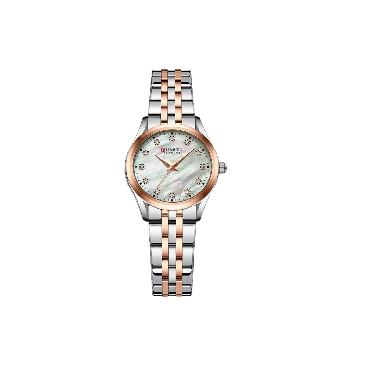 CURREN 9111 Women’s Luxury Watch White – Slim Elegant Style