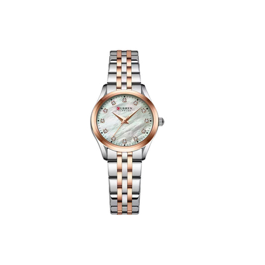 CURREN 9111 Women’s Luxury Watch White – Slim Elegant Style