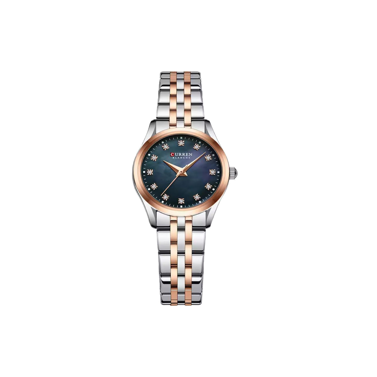 CURREN 9111 Women’s Luxury Watch Ash Black – Slim Elegant Style