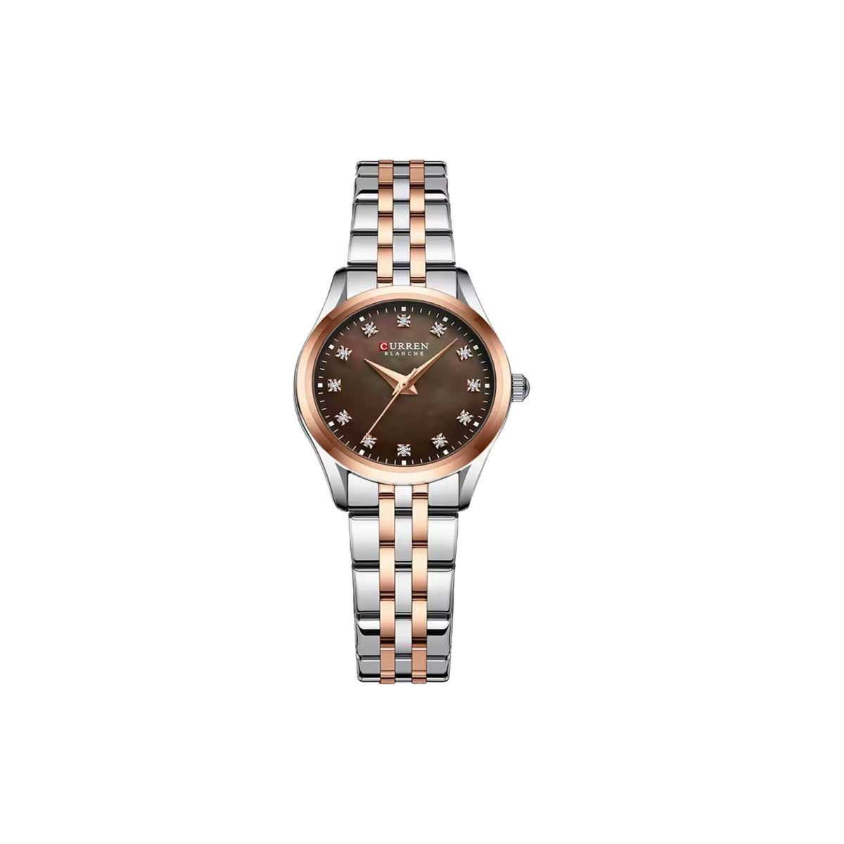CURREN 9111 Women’s Luxury Watch Brown – Slim Elegant Style