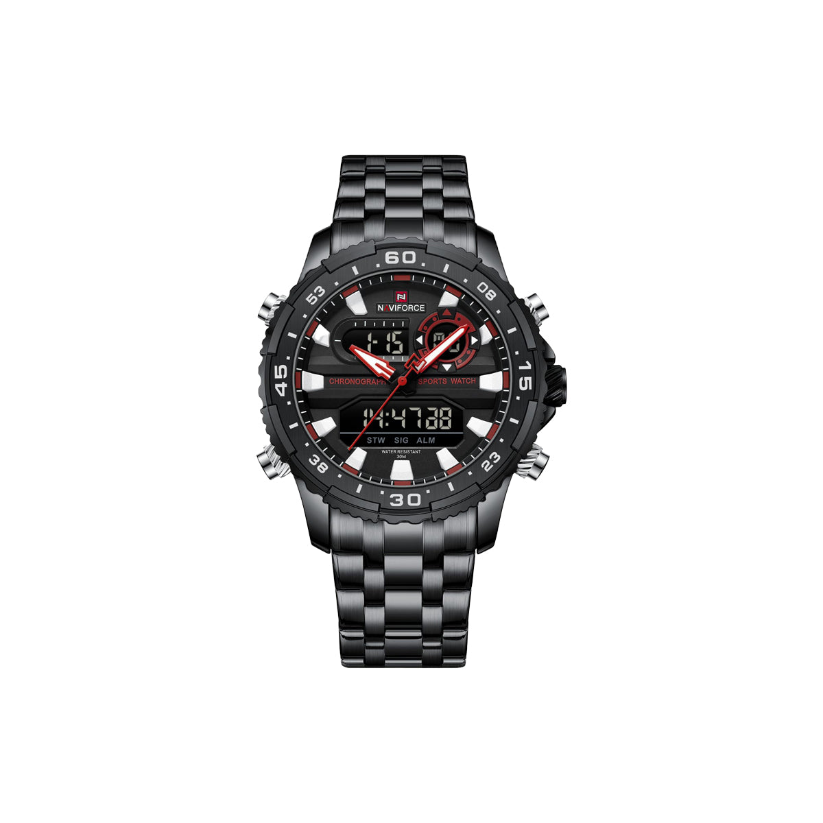 Naviforce 9234 stylish men’s sports quartz watch in Bangladesh