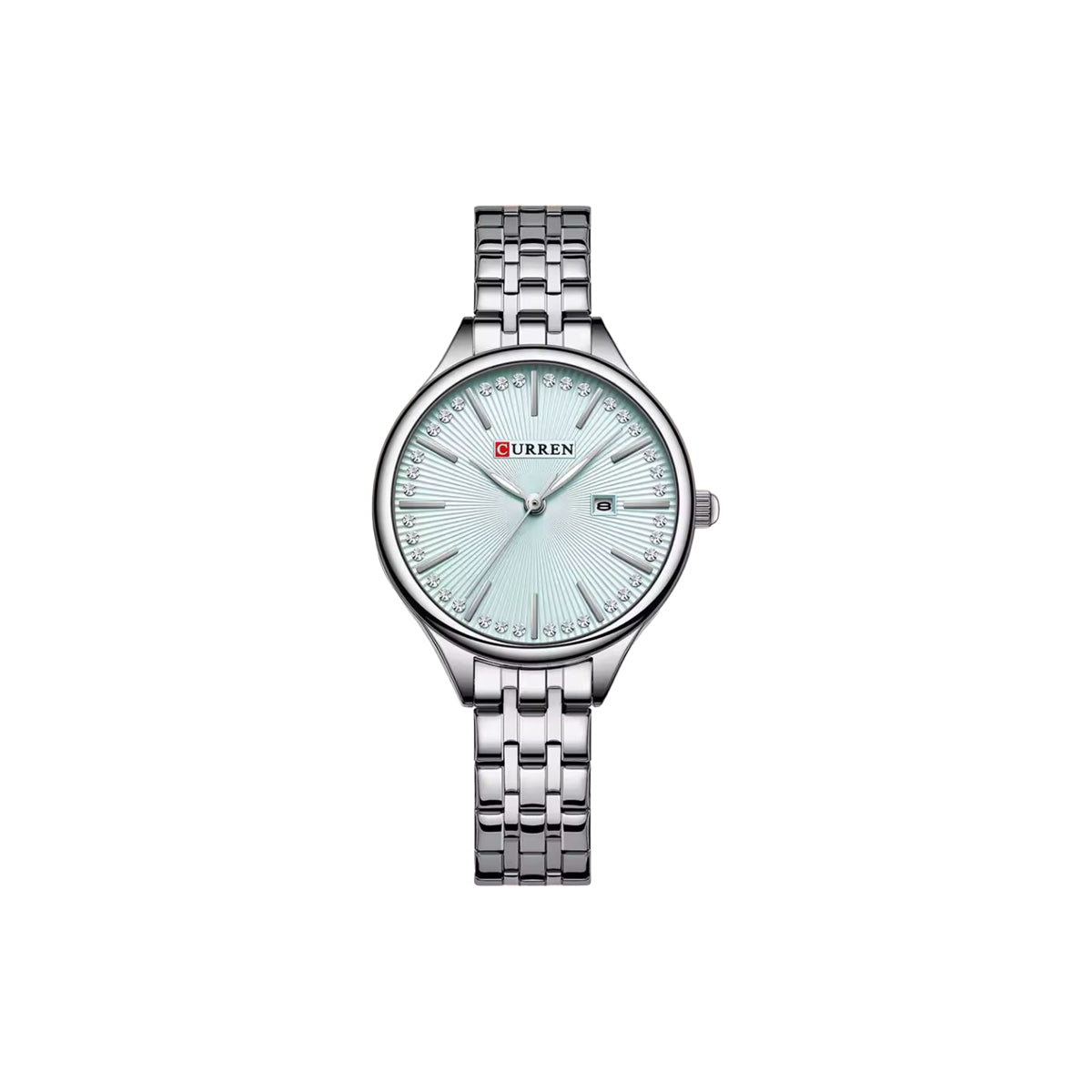 CURREN 9099 Silver with paste surface Women’s Quartz Watch