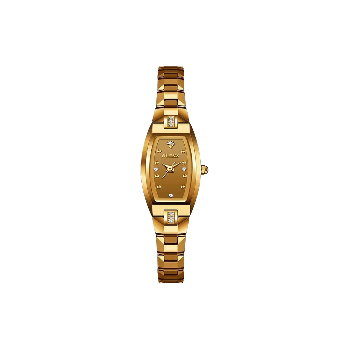OLEVS 5501 Women’s Luxury Slim Diamond Tungsten Steel Quartz Watch
