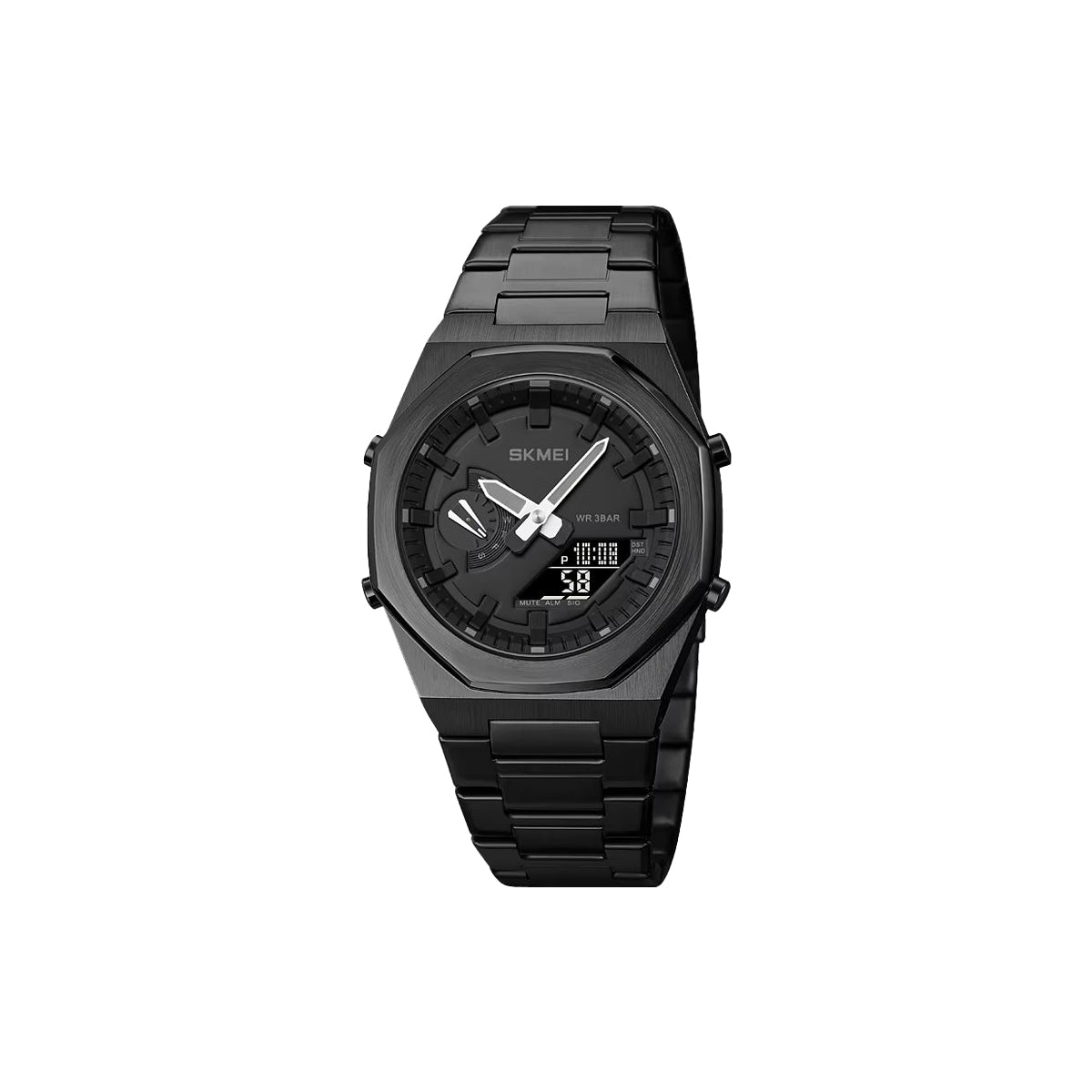 SKMEI 1816 Dual-Display Men’s Black Watch