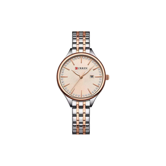 CURREN 9099 Rose with rose surface Women’s Quartz Watch